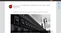 Desktop Screenshot of beristain-abogados.com